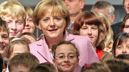 Merkel bei Bildungsgipfel