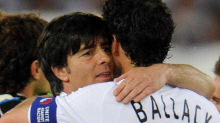 Ballack und Löw