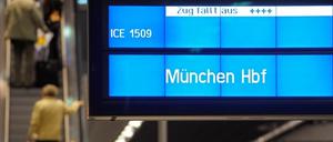 Behinderungen im Bahnverkehr