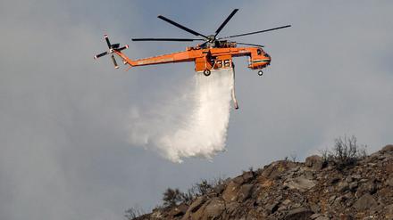 Feuerwehrhubschrauber Kalifornien