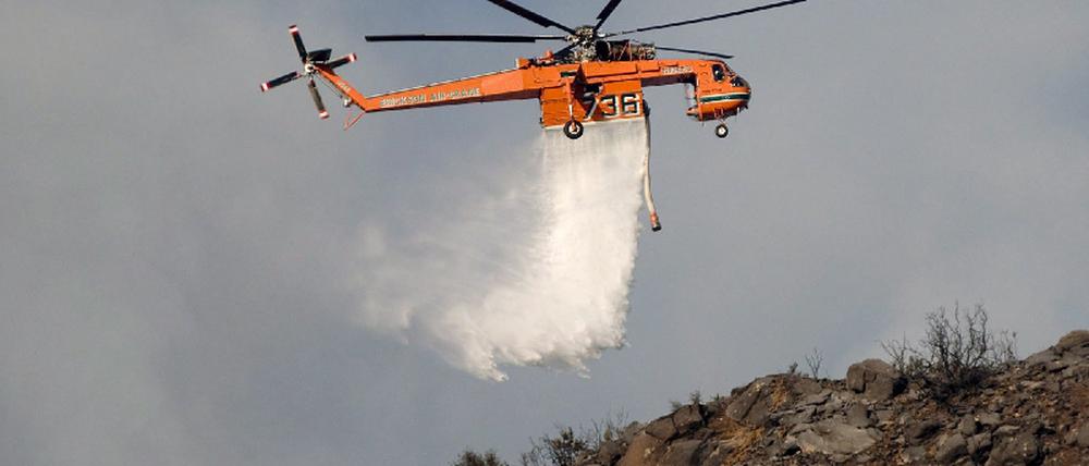 Feuerwehrhubschrauber Kalifornien