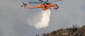 Feuerwehrhubschrauber Kalifornien