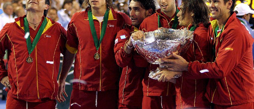 Spanische Davis-Cup-Team