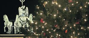Weihnachtsbaum Quadriga