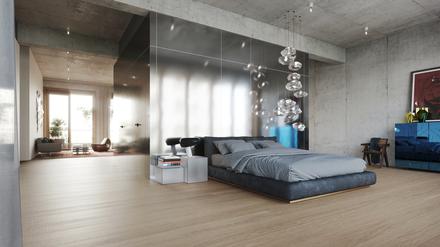 Aus dem Showroom des Tacheles in Berlin. Hier stehen mehrere Ausstattungslinien zur Wahl und sind in Musternischen zu sehen. Die Bandbreite der (hier unverbindlichen) Varianten ist bei den Projektentwicklern und Bauträgern unterschiedlich. Der Trend geht zur Standardisierung. 