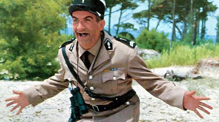 Nein, Nudisten! In der französischen Komödie „Der
Gendarm von Saint Tropez“ von 1964 machte Nervenbündel Louis de Funès Jagd auf Nacktbadende.
