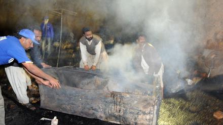 Pakistan Feuer Karachi