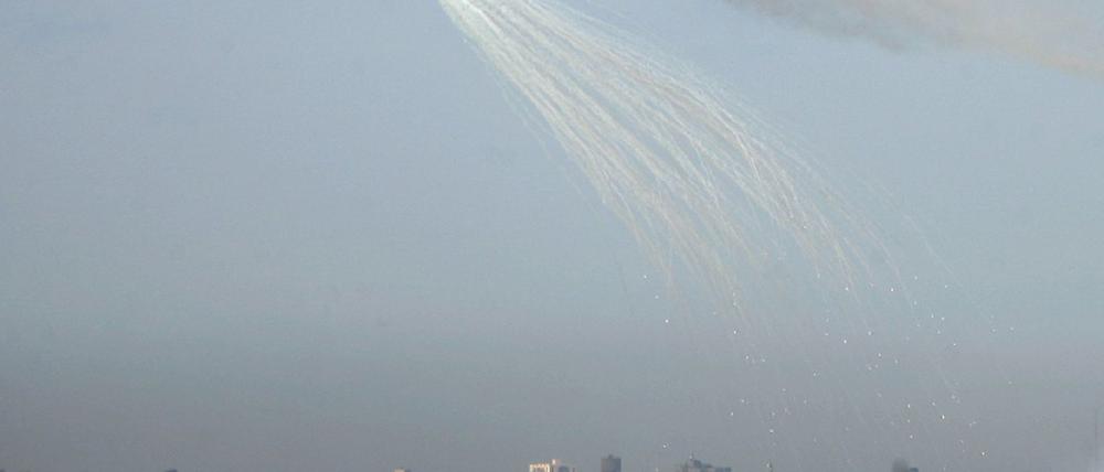 Naher Osten Raketen aus der Luft