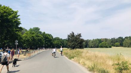Alles abgeriegelt am Badesee.