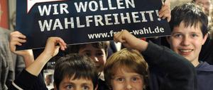 Volksbegehren "Pro Reli"