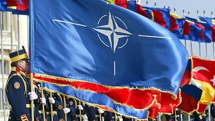 ROMANIA-ARMY-NATO-CEREMONY