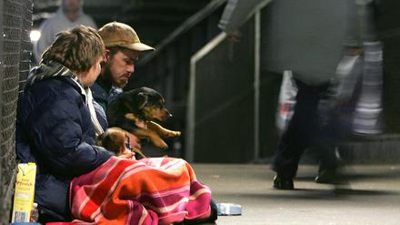 Obdachlose Friedrichstr