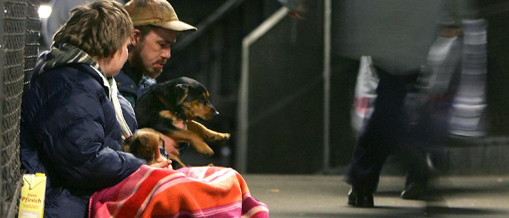 Obdachlose Friedrichstr