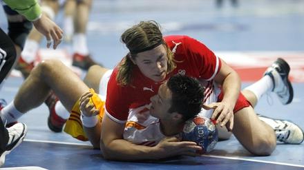 Handball WM - Dänemark - Mazedonien