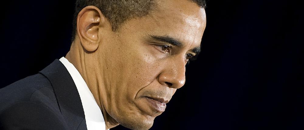 Obama nachdenklich