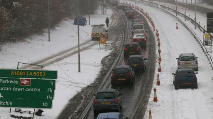 Schnee in England