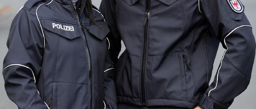 Uniformen Berliner Polizei