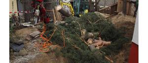 Polizei setzt Suche nach Leiche in Schildow fort