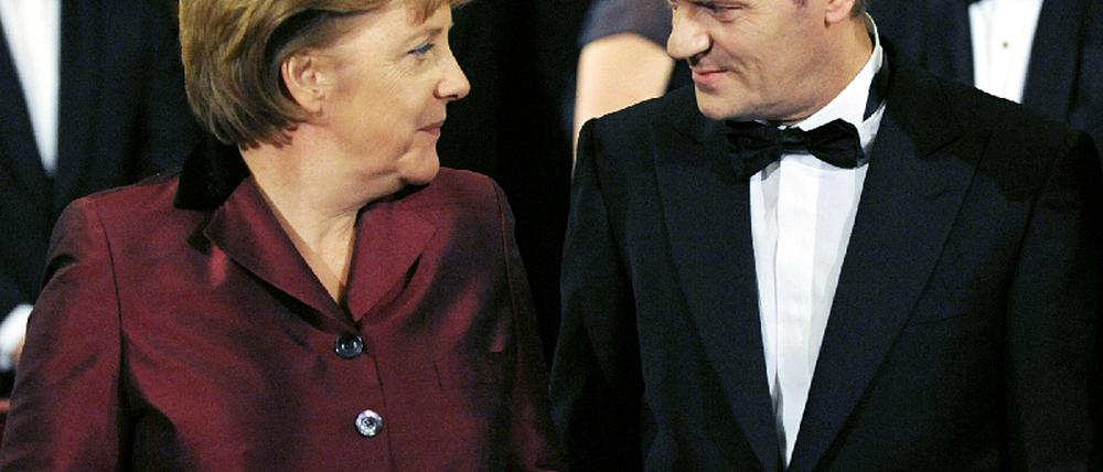 Merkel Tusk