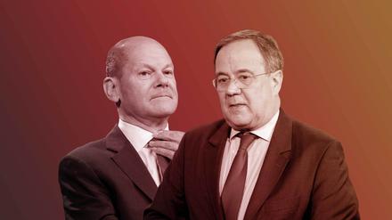 Scholz und Laschet.