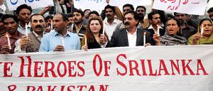 Nach dem Terrorangriff auf das Kricket-Team Sri Lankas