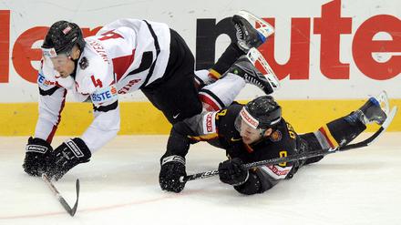 Eishockey WM - Deutschland - Österreich