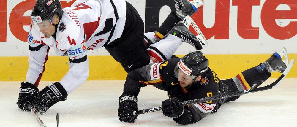 Eishockey WM - Deutschland - Österreich