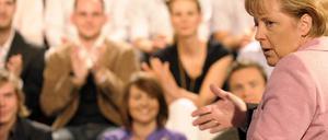 Merkel beim RTL Townhall-Meeting