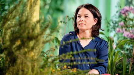 Annalena Baerbock, Kanzlerkandidatin und Bundesvorsitzende von Bündnis 90/Die Grünen, nimmt an der Bundesdelegiertenkonferenz ihrer Partei teil. 