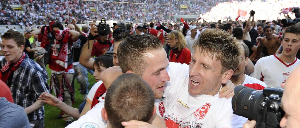 Fortuna Düsseldorf schaft Aufstieg in die Zweite Liga