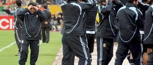 World Cup Südafrika 2010 Qualifikation - Ecuador - Argentinien