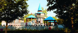 Ritterburg Spielplatz in Rudow.