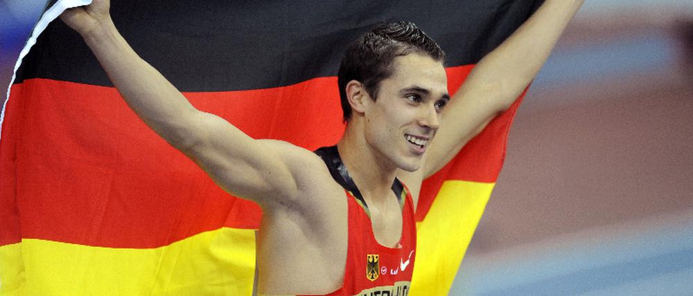 Leichtathletik-Hallen-EM - Weitsprung - Sebastian Bayer