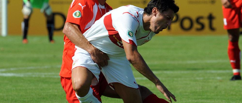 DFB-Pokal - SG Sonnenhof Großaspach - VfB Stuttgart