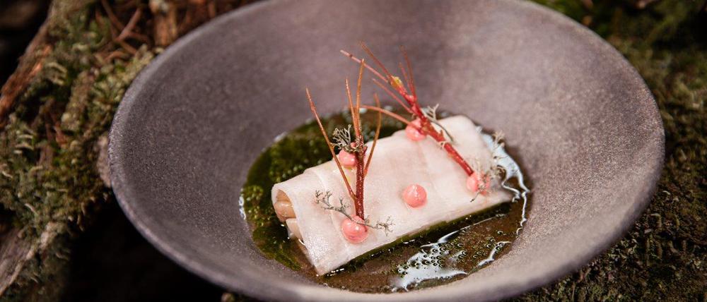 Gang aus dem Menü des Rutz Restaurants (März 2021)