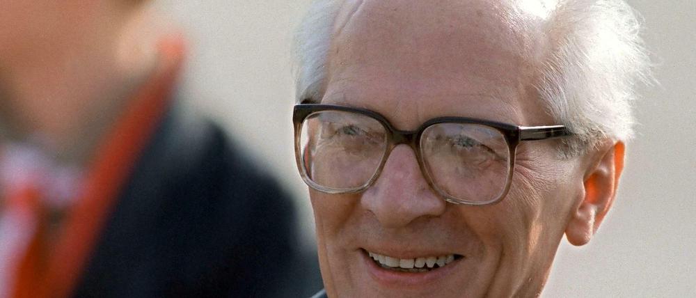 DDR-Staats- und Parteichef Erich Honecker