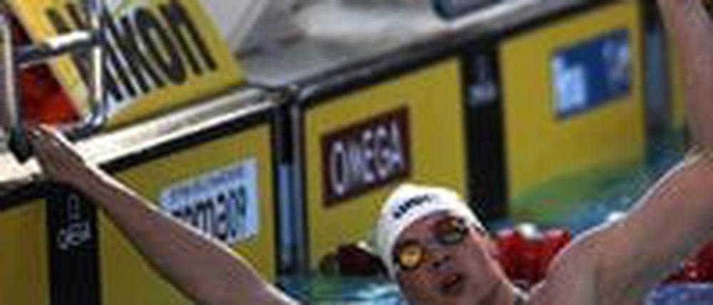 Triumphator über 200m Freistil: Paul Biedermann