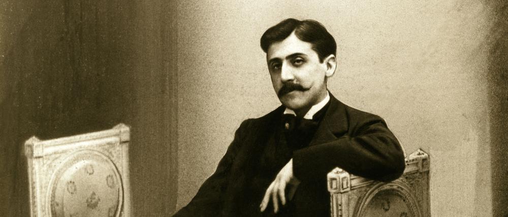 Der Blick nach innen. Der Schriftsteller Marcel Proust (1871–1922) in einer Aufnahme um das Jahr 1896.