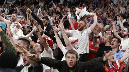 Feiern, singen, schreien. Nach einem Ereignis wie diesem im Londoner Wembley-Stadion erreichen die Corona-Inzidenzen in Schottland Höchstwerte.