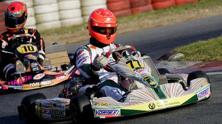 Kart-Rennen in Kerpen - Michael Schumacher