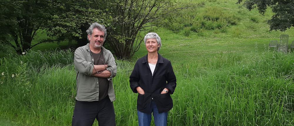Die Landschaftsplaner Marc Pouzol und Véronique Faucheur haben den Siegerentwurf für den Jüdischen Garten eingereicht.