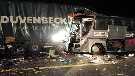 Wien Reisebus Unfall