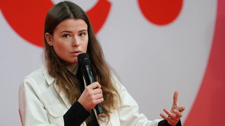 Die Klimaaktivistin Luisa Neubauer