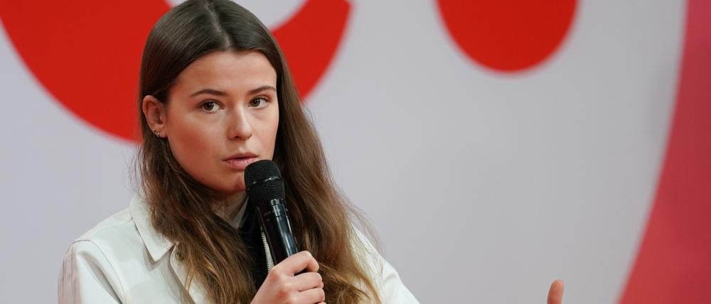 Die Klimaaktivistin Luisa Neubauer