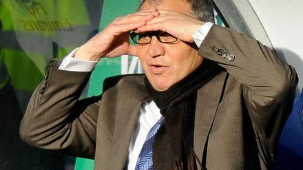 Titel in Sichtweite. Felix Magath und sein Team liegen gut im Rennen.
