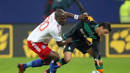 DFB-Pokal - Hamburger SV - SV Werder Bremen