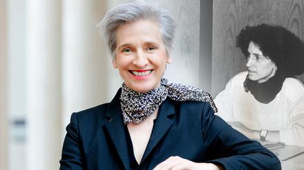 Carola Bluhm, damals und heute.