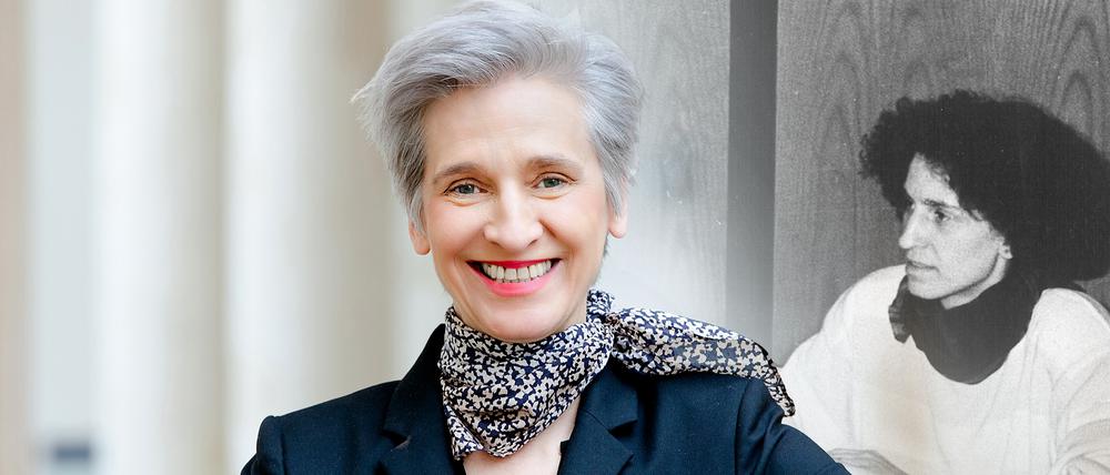 Carola Bluhm, damals und heute.