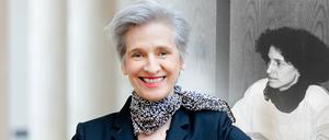 Carola Bluhm, damals und heute.