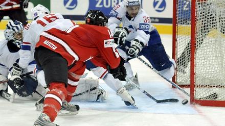 Eishockey-WM - Schweiz  - Frankreich   1:0